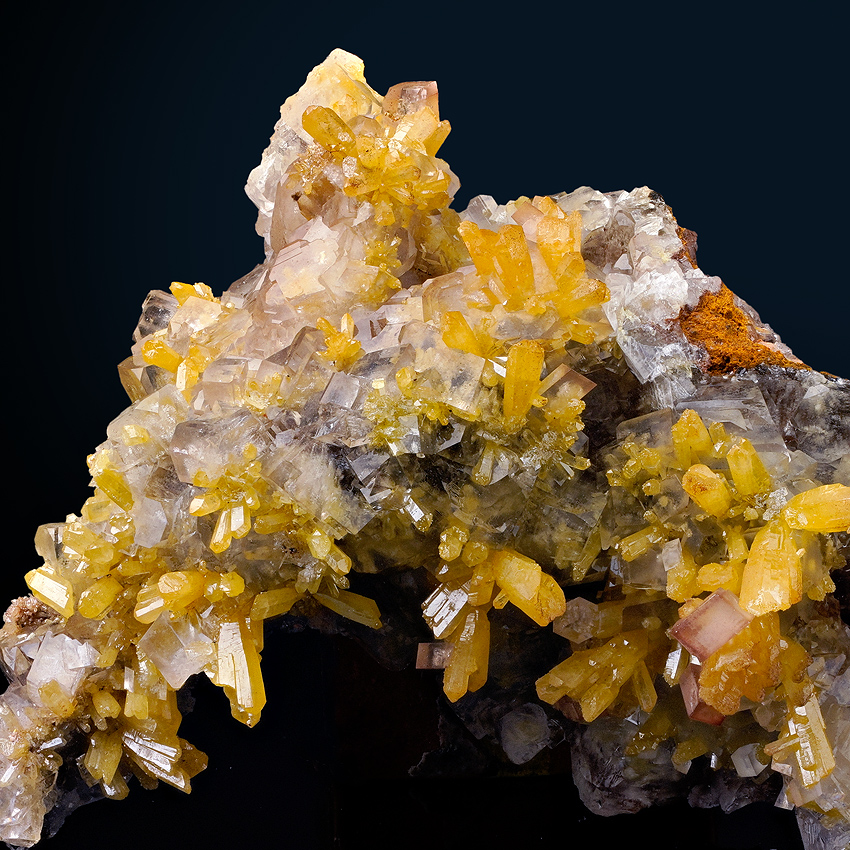 Mimetite & Calcite
