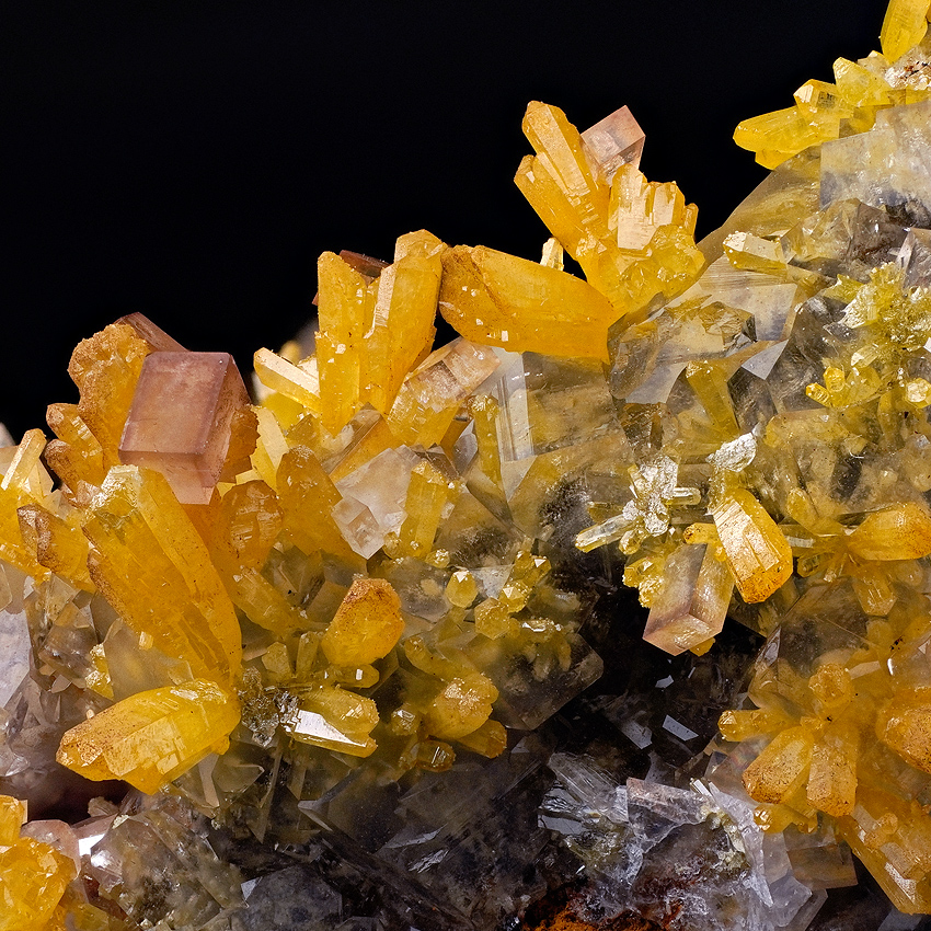 Mimetite & Calcite