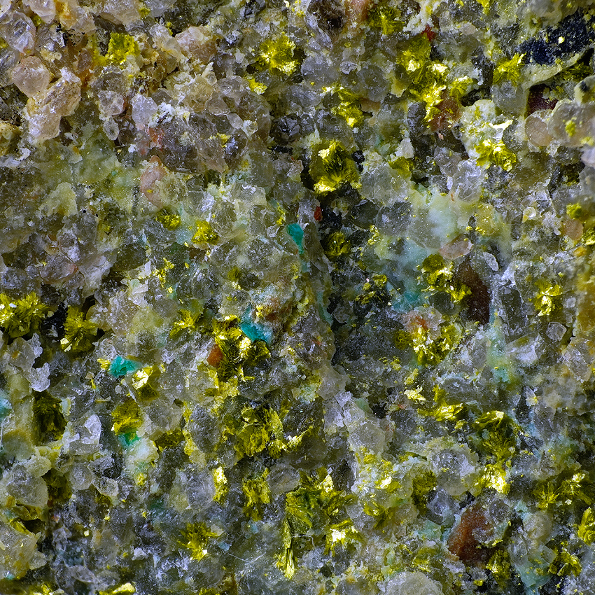 Tangeite & Chrysocolla