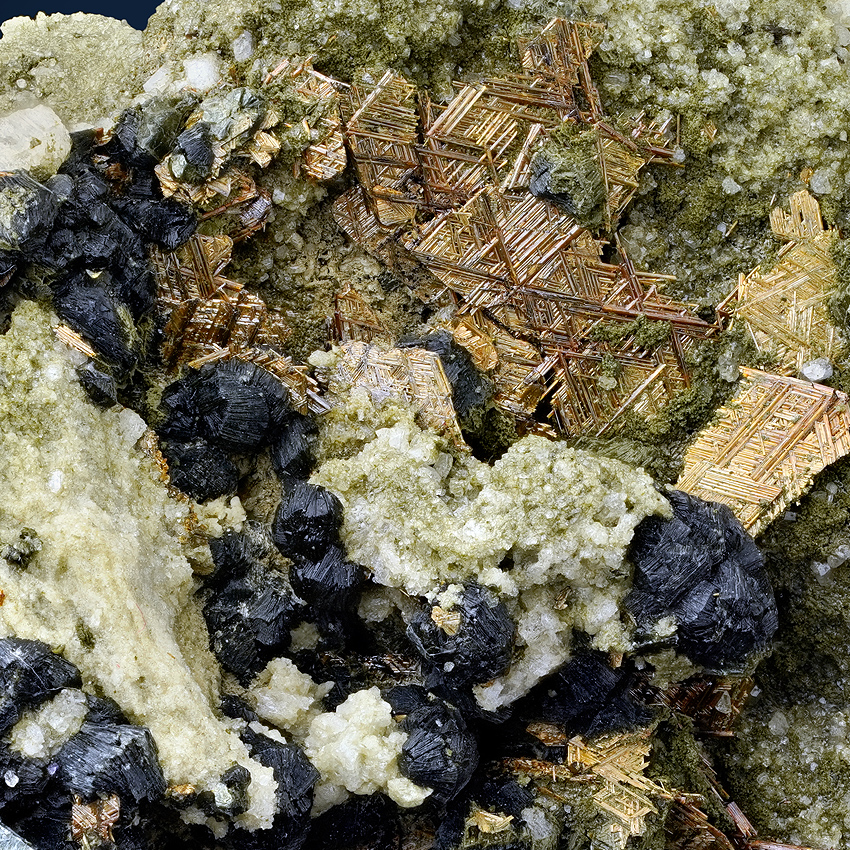 Rutile Var Sagenite Chamosite Pericline