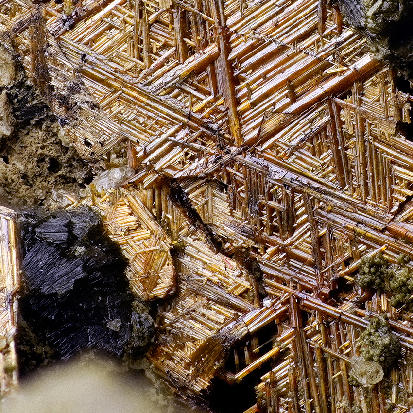 Rutile Var Sagenite Chamosite Pericline