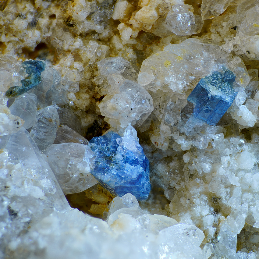 Bazzite On Rock Crystal