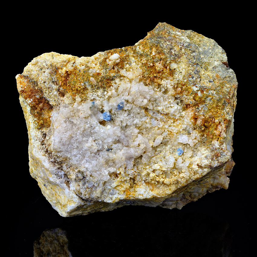 Bazzite On Rock Crystal