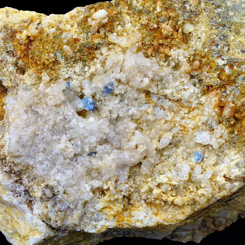 Bazzite On Rock Crystal