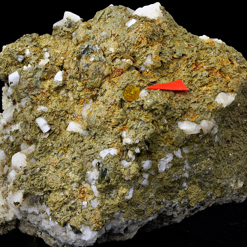 Monazite-(Ce) Rutile Pericline