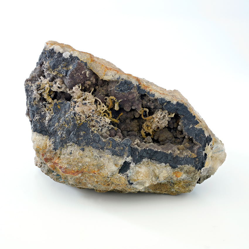 Native Silver & Chalcedony Psm Wire Silver