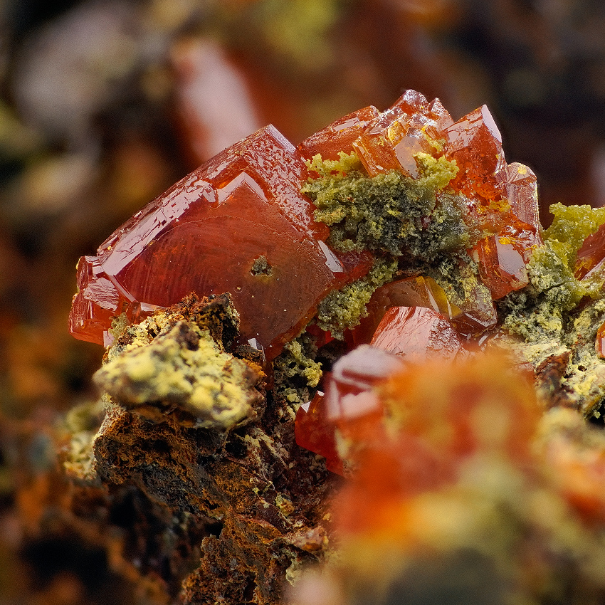 Wulfenite & Mimetite