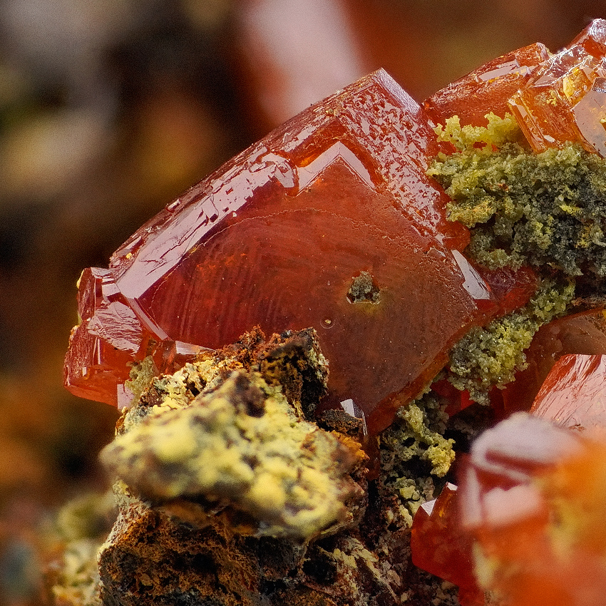 Wulfenite & Mimetite