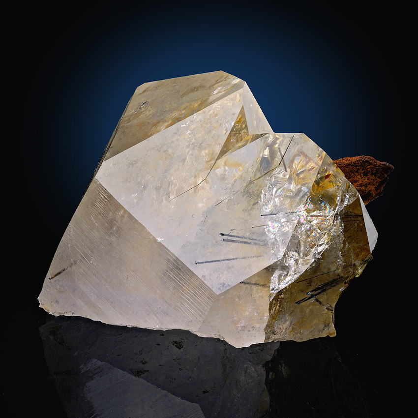 Rock Crystal With Rutile Inclusions