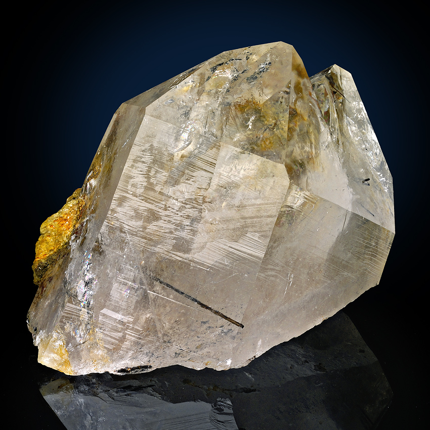 Rock Crystal With Rutile Inclusions