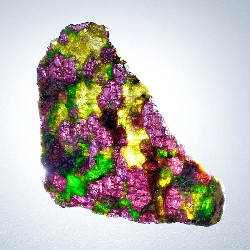 Pyrope Chromian Diopside & Enstatite