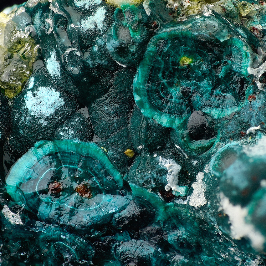 Willemite Duftite & Malachite