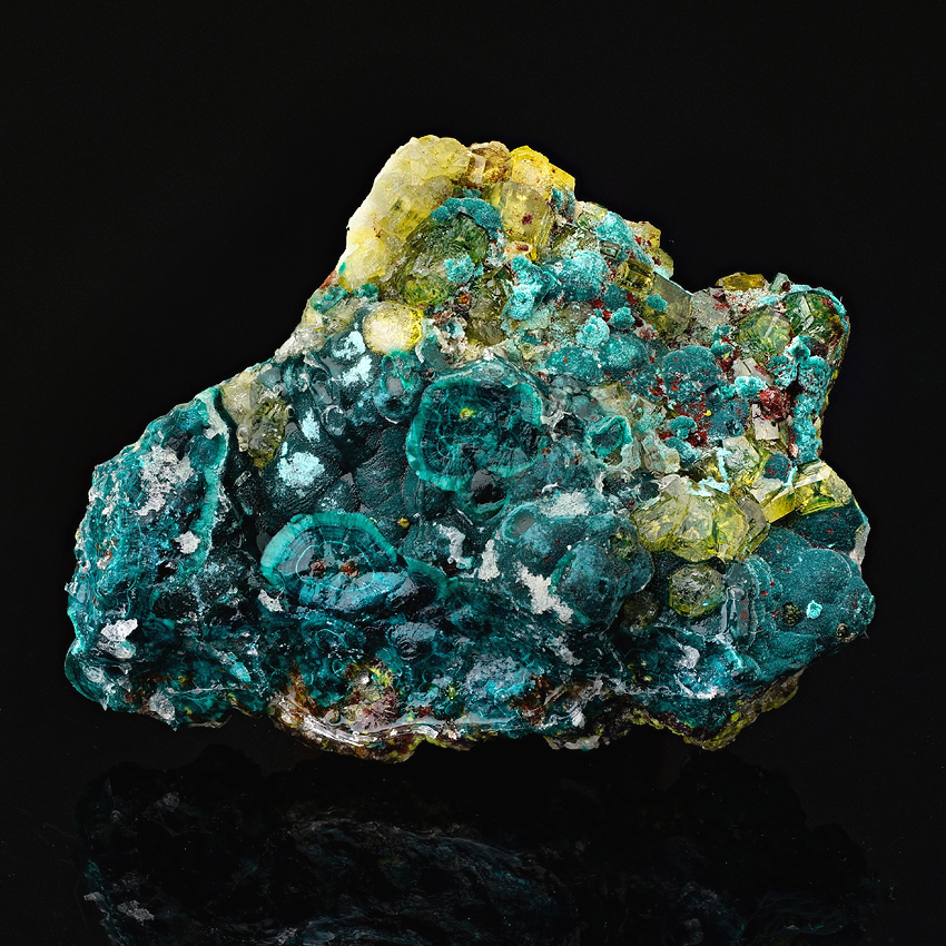 Willemite Duftite & Malachite