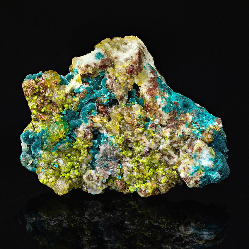 Willemite Duftite & Malachite