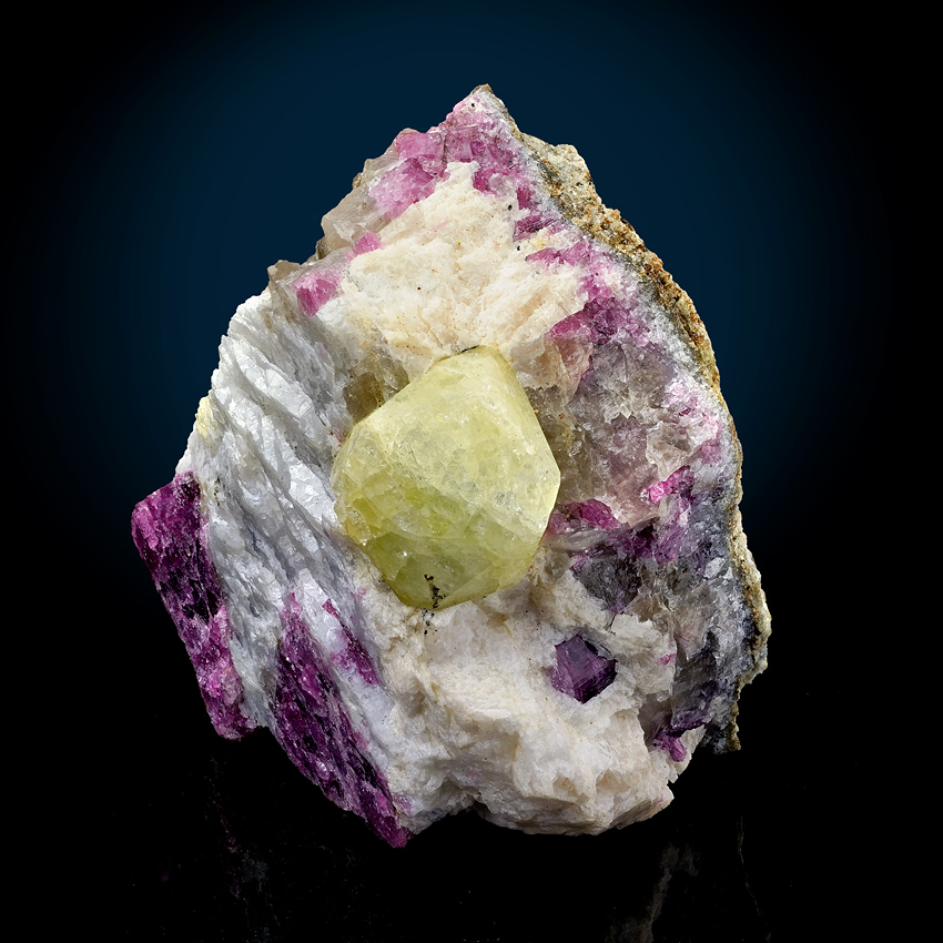 Rhodizite & Rubellite