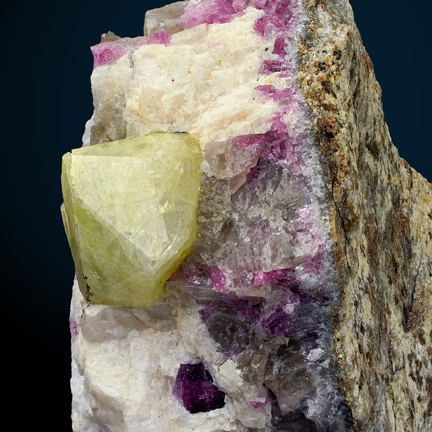 Rhodizite & Rubellite