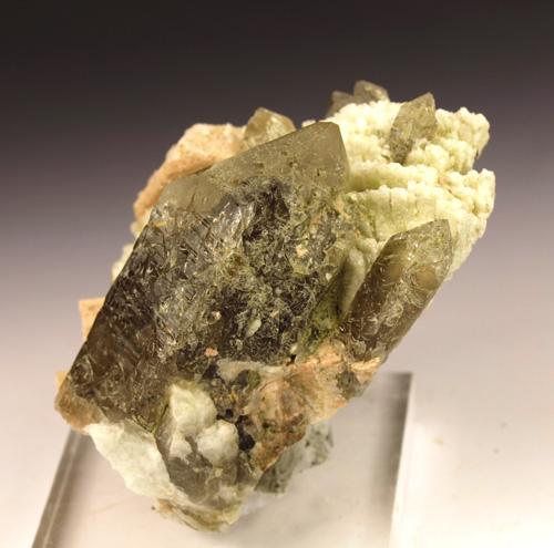 Smoky Quartz & Orthoclase