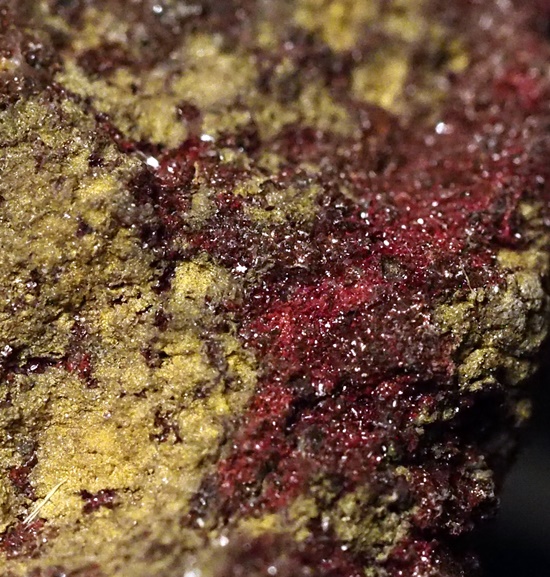 Carminite Lepidocrocite & Arseniosiderite