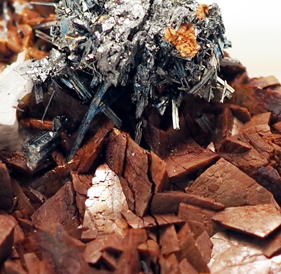 Chalcostibite & Siderite