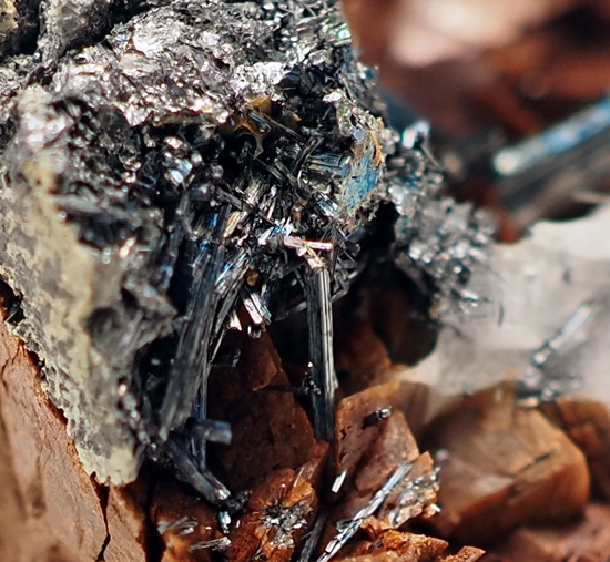 Chalcostibite & Siderite