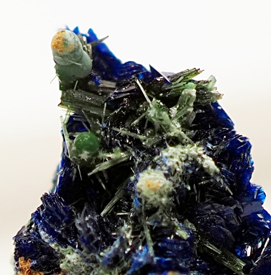 Cornubite & Azurite