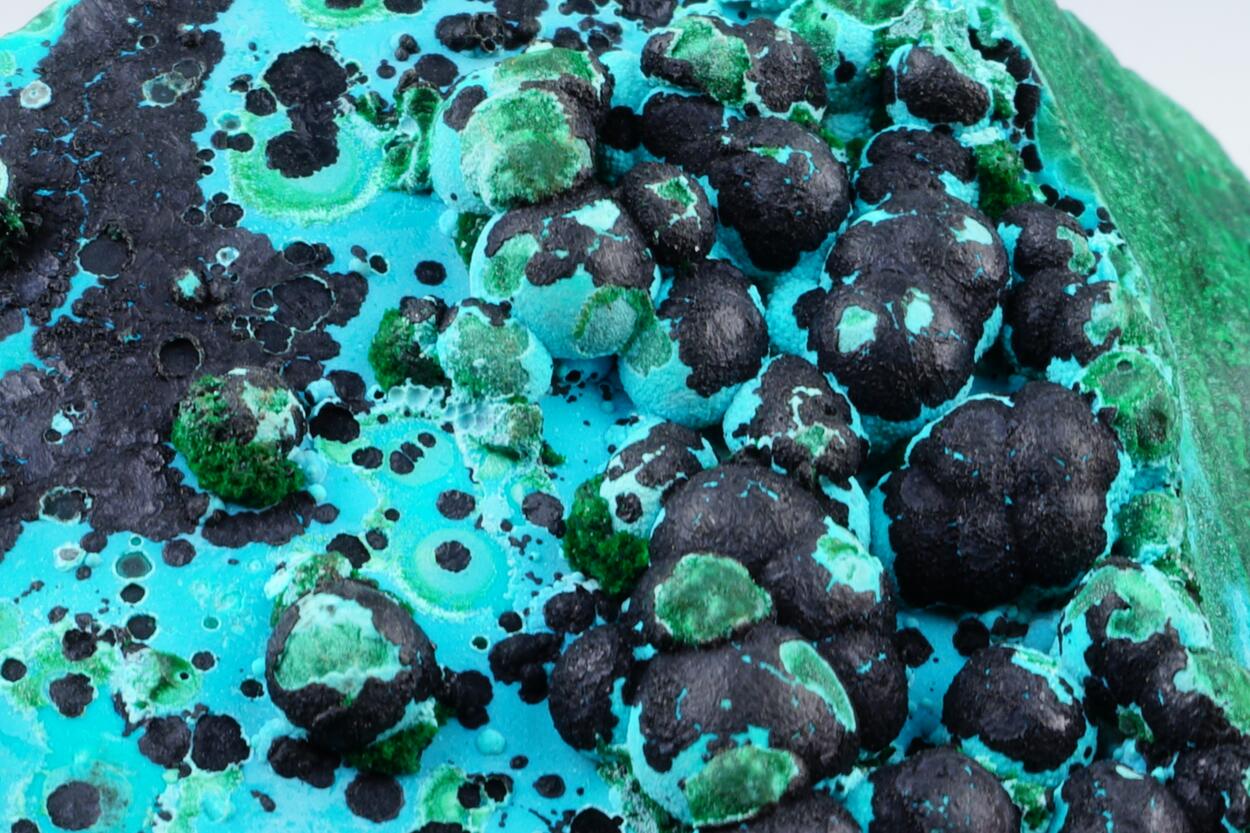 Chrysocolla Heterogenite & Malachite