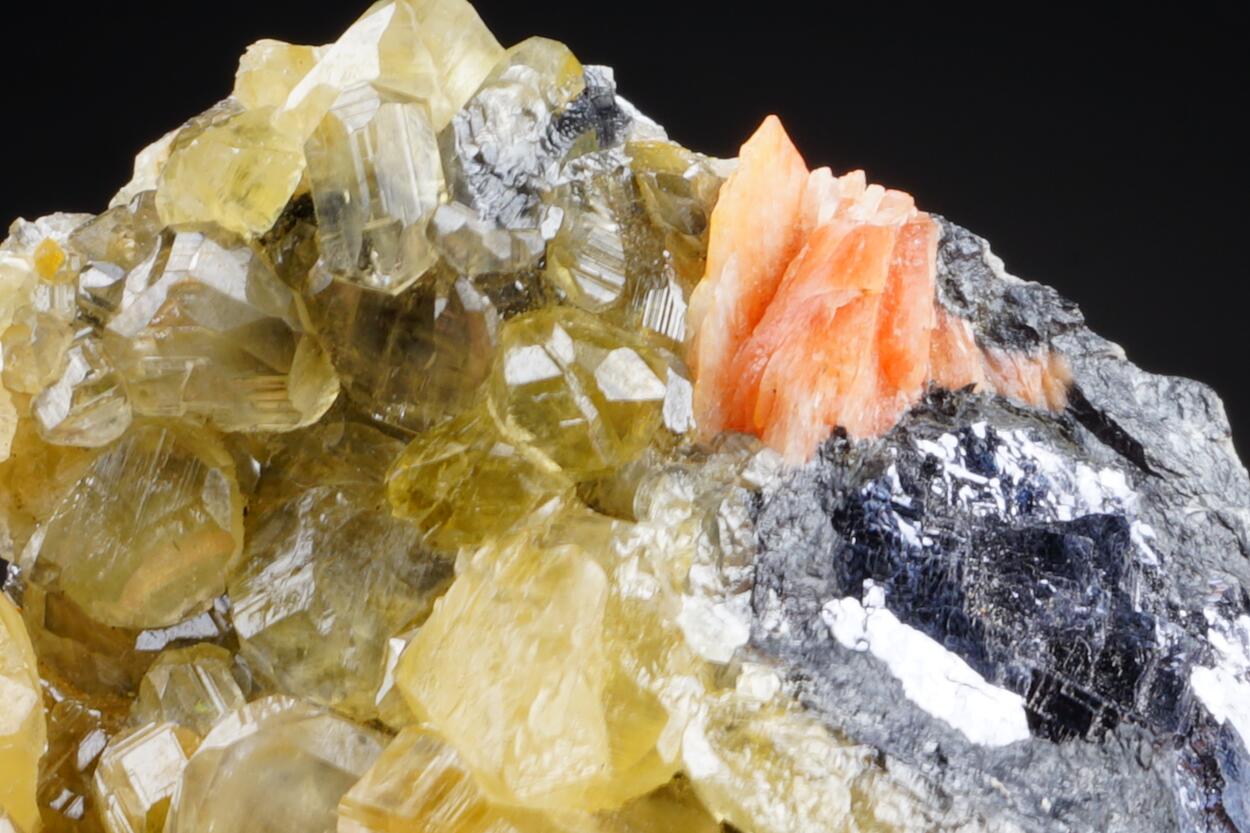 Cerussite Galena & Baryte