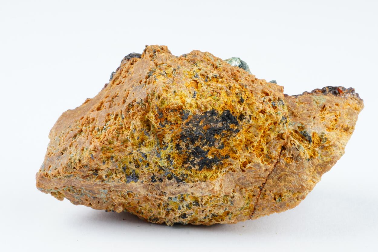 Grossular Var Hessonite & Clinochlore