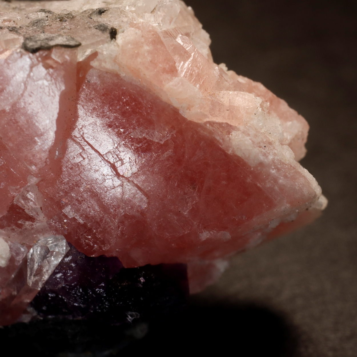 Rhodochrosite Pyrite Fluorite & Quartz