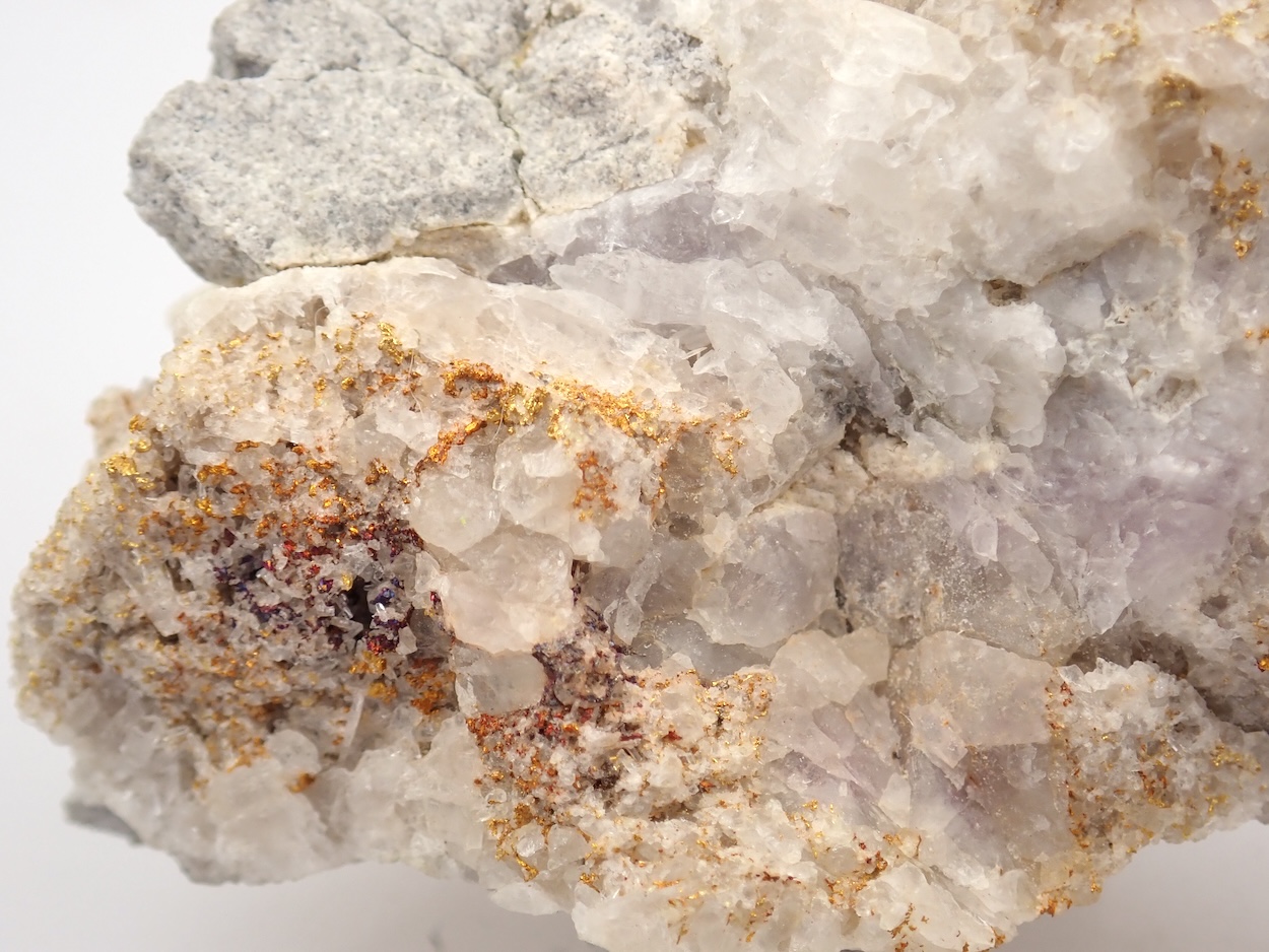 Native Gold In Quartz