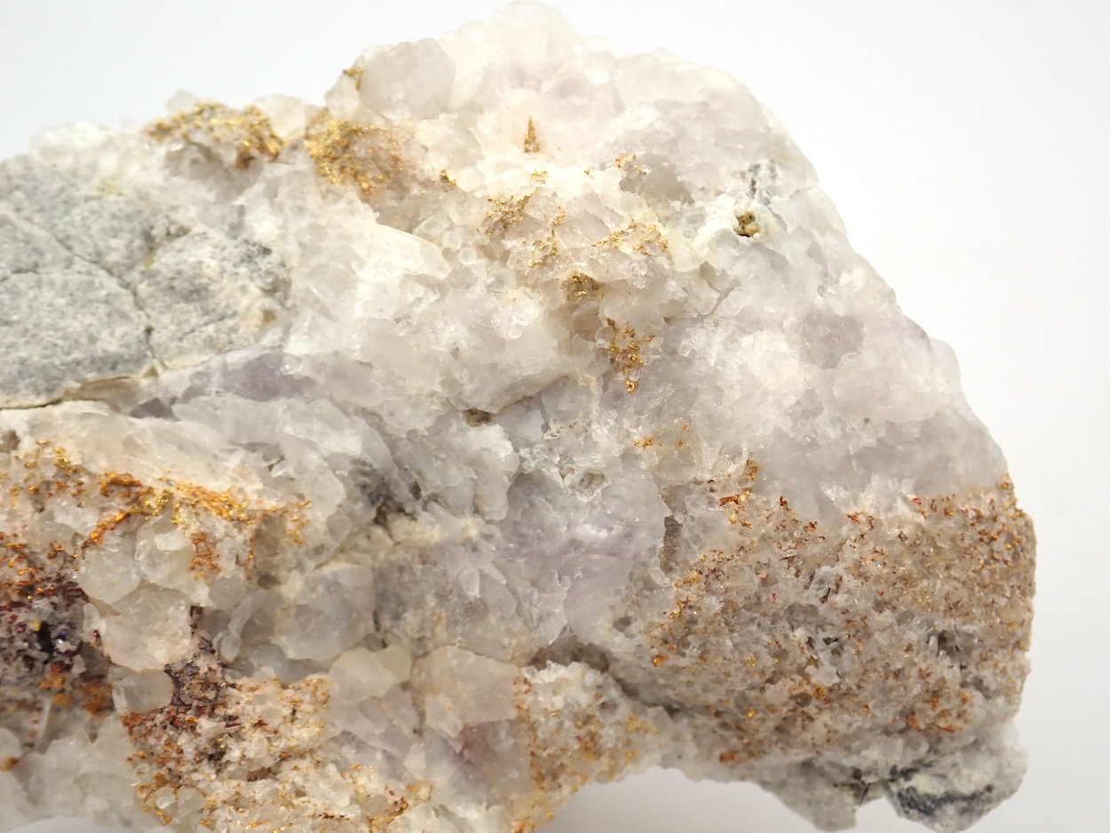 Native Gold In Quartz