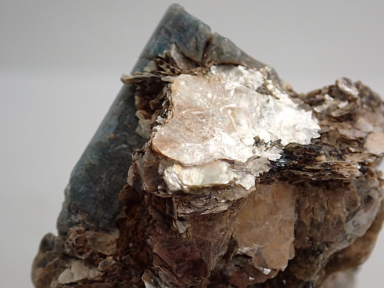 Apatite On Muscovite