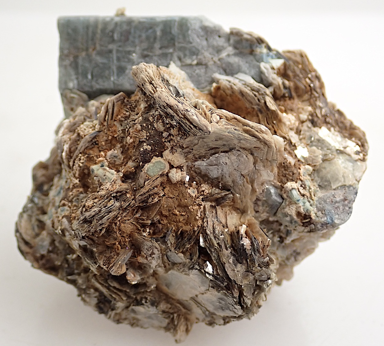 Apatite On Muscovite