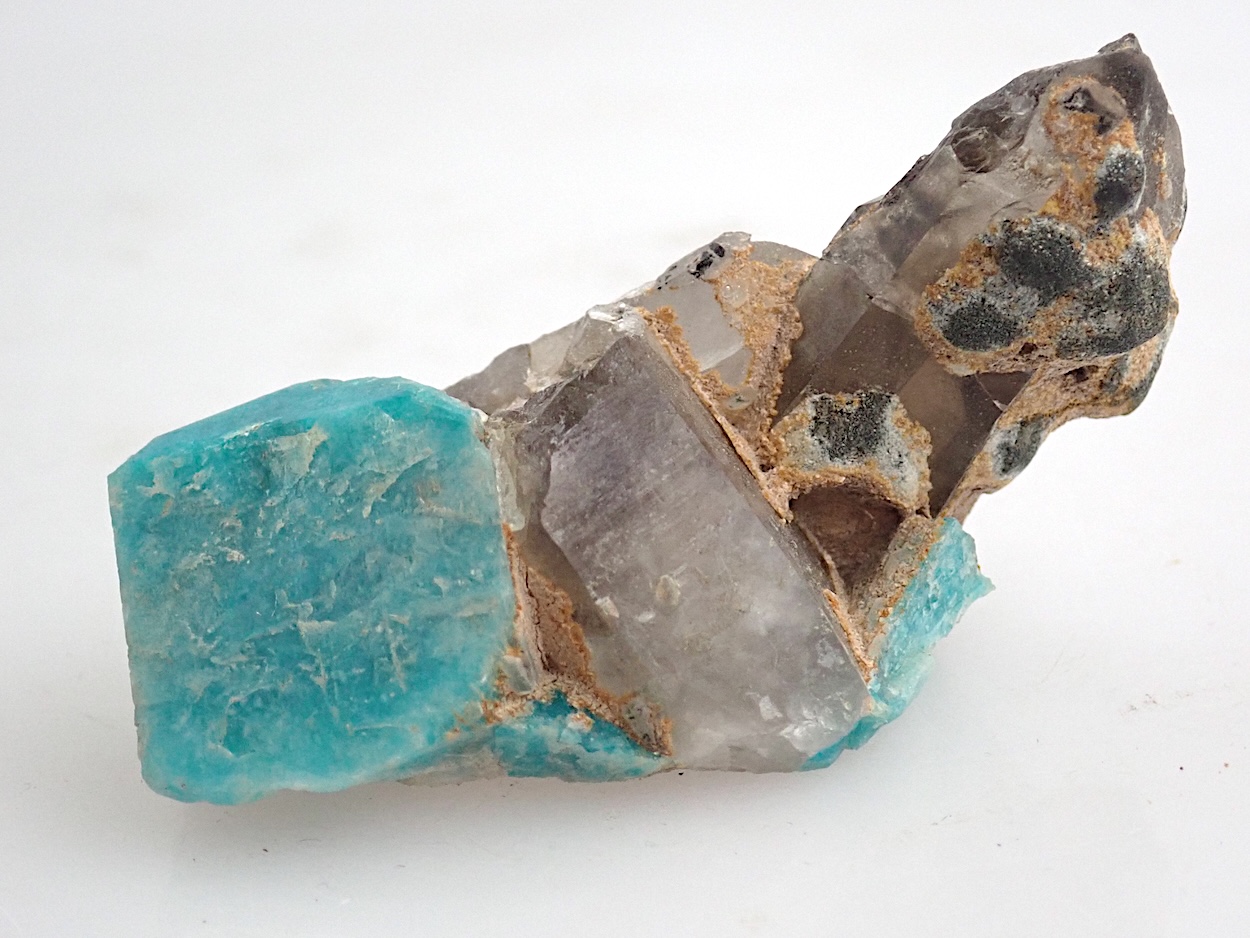 Amazonite & Smoky Quartz