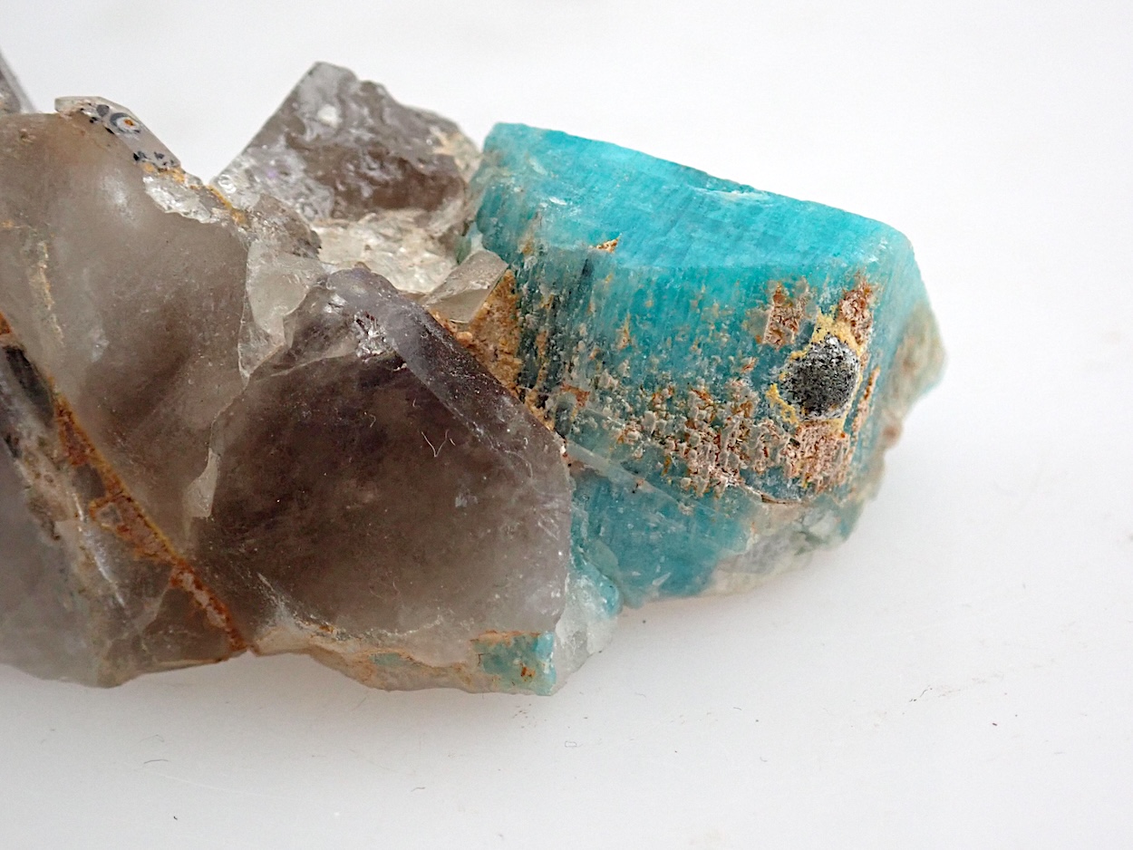 Amazonite & Smoky Quartz