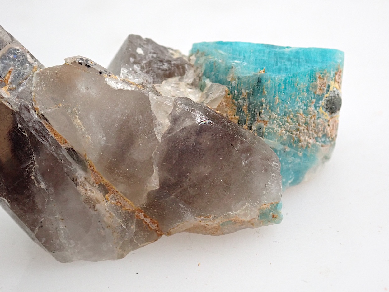 Amazonite & Smoky Quartz