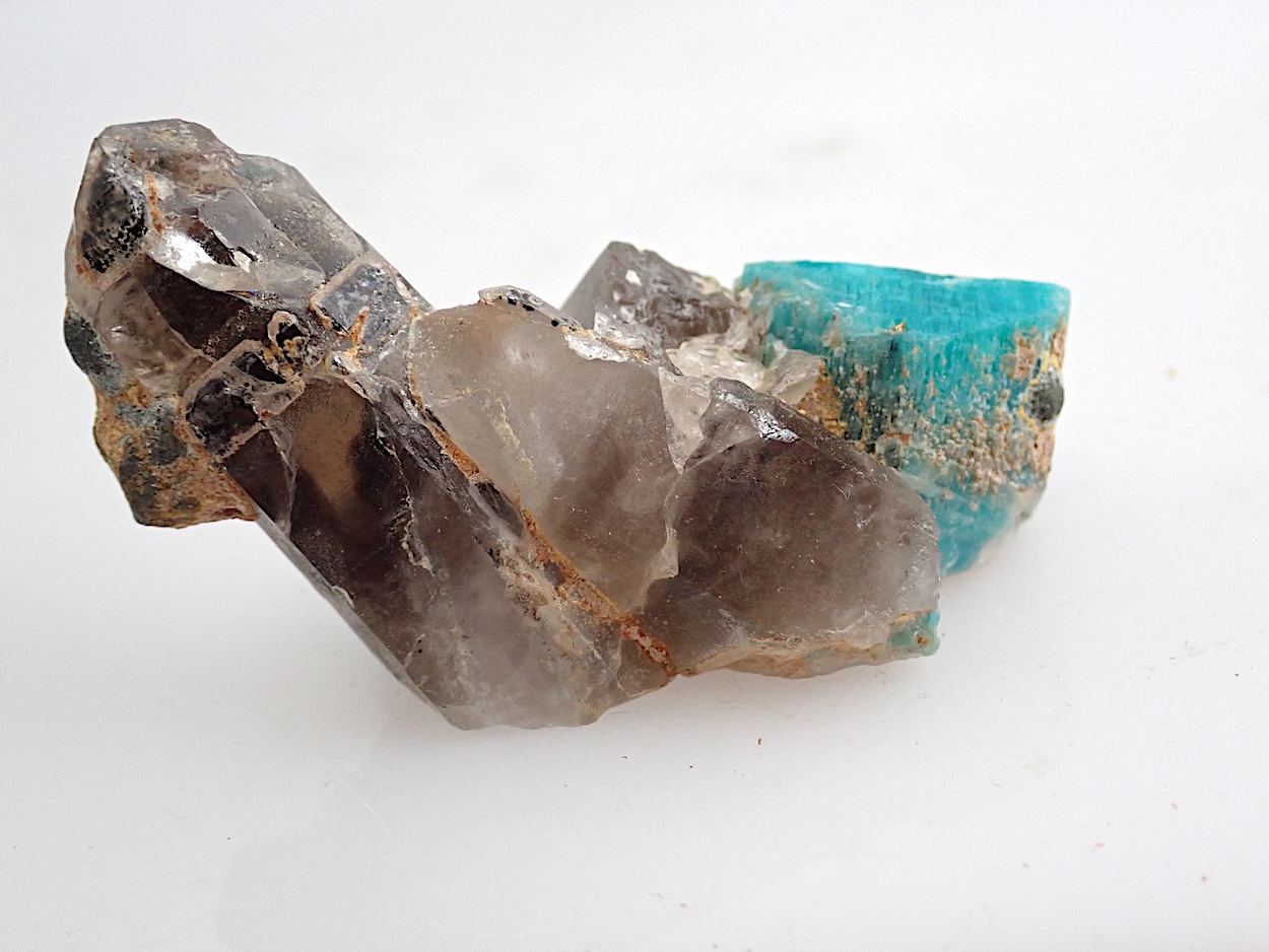 Amazonite & Smoky Quartz