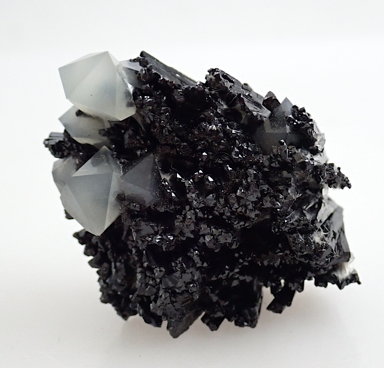 Ilvaite With Quartz
