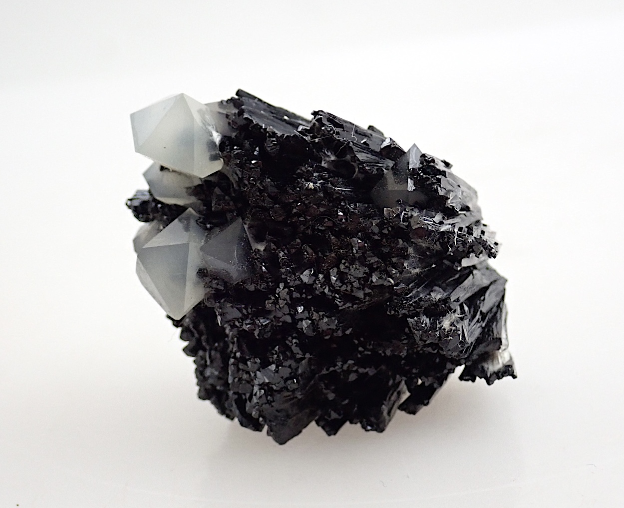 Ilvaite With Quartz