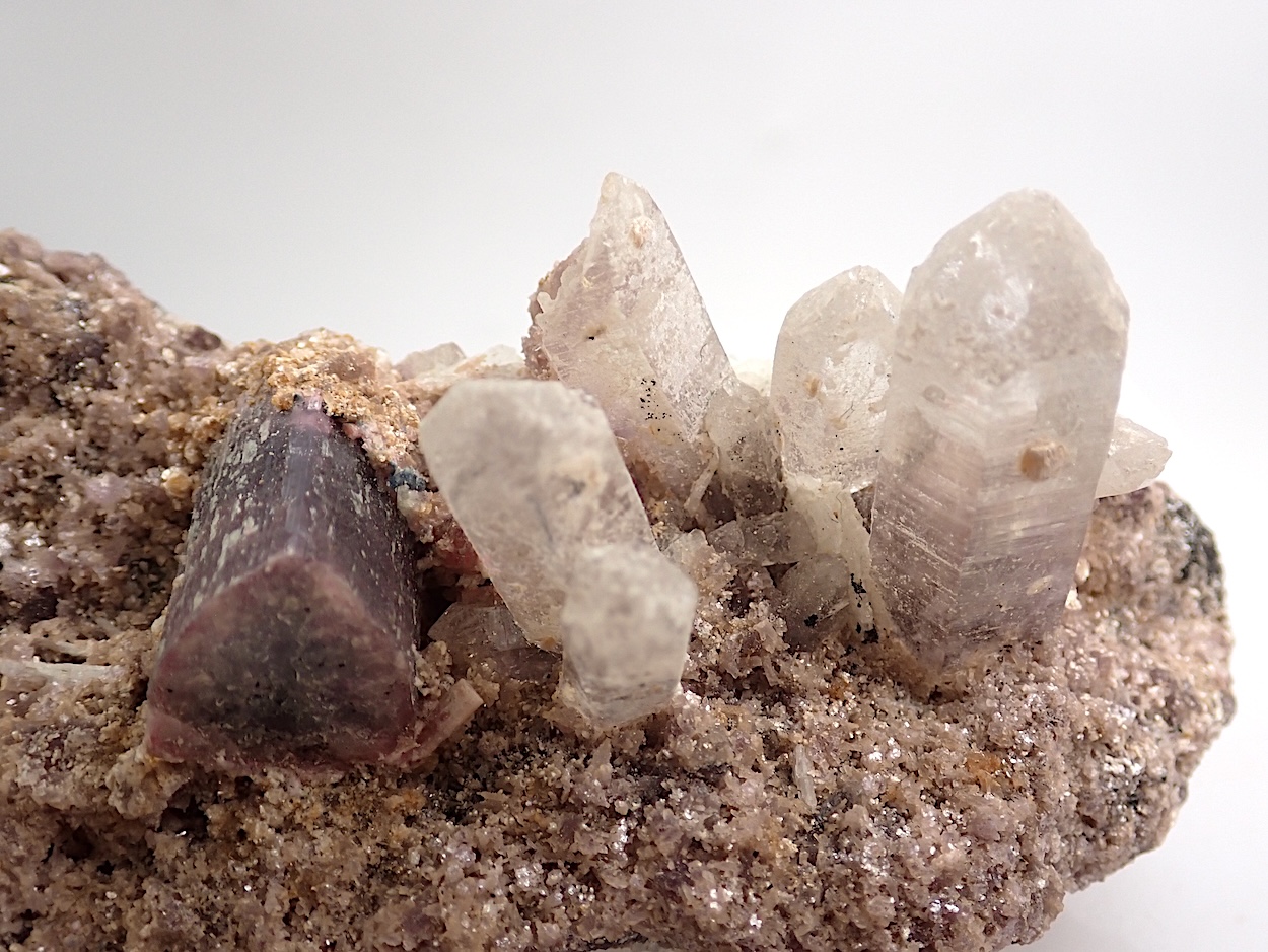 Elbaite Quartz & Lepidolite