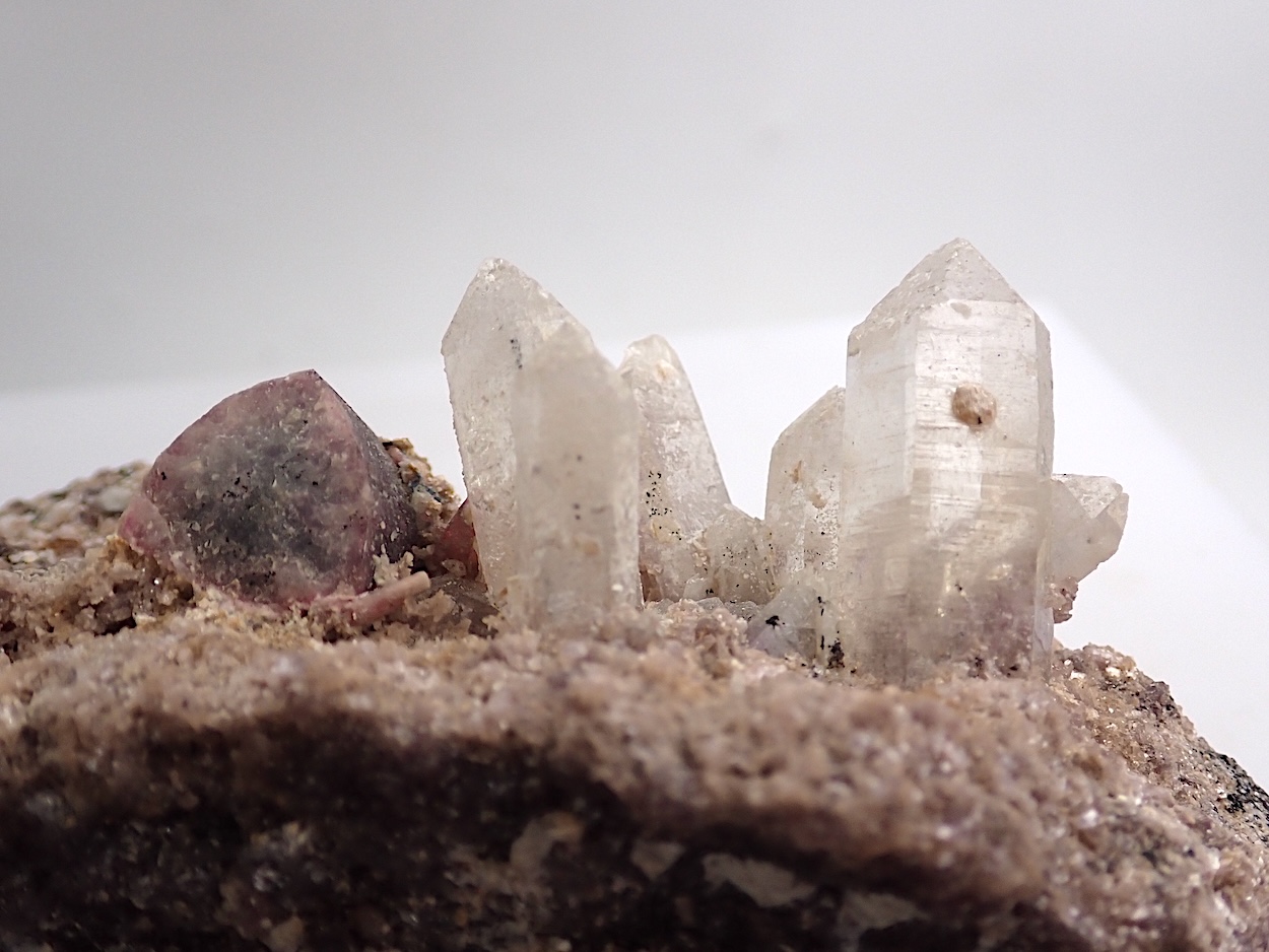 Elbaite Quartz & Lepidolite