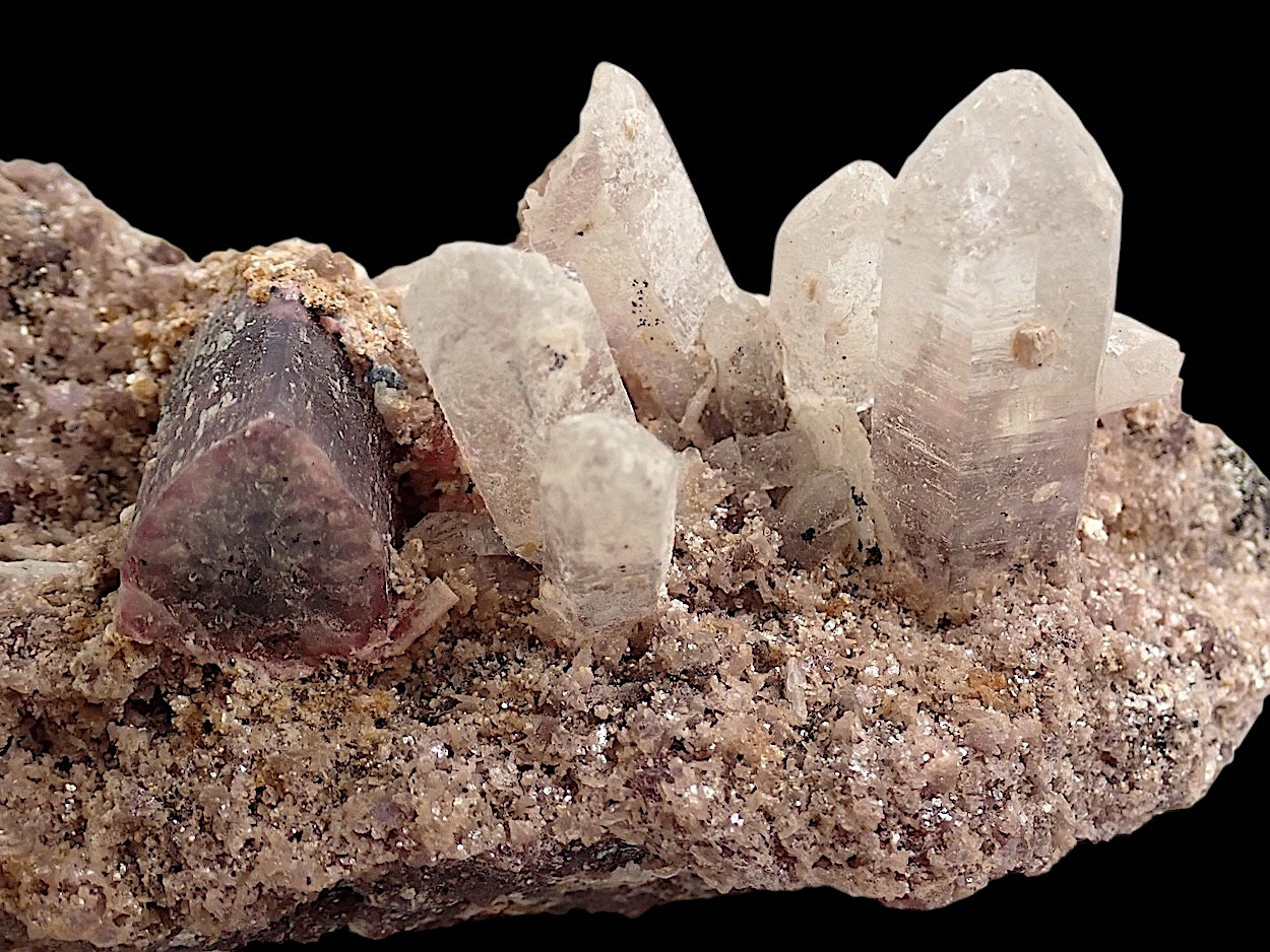 Elbaite Quartz & Lepidolite