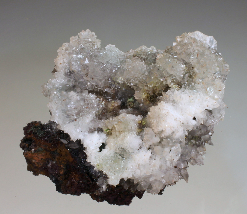 Calcite & Chenevixite