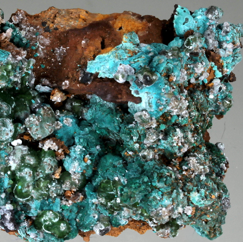 Smithsonite Rosasite & Hemimorphite