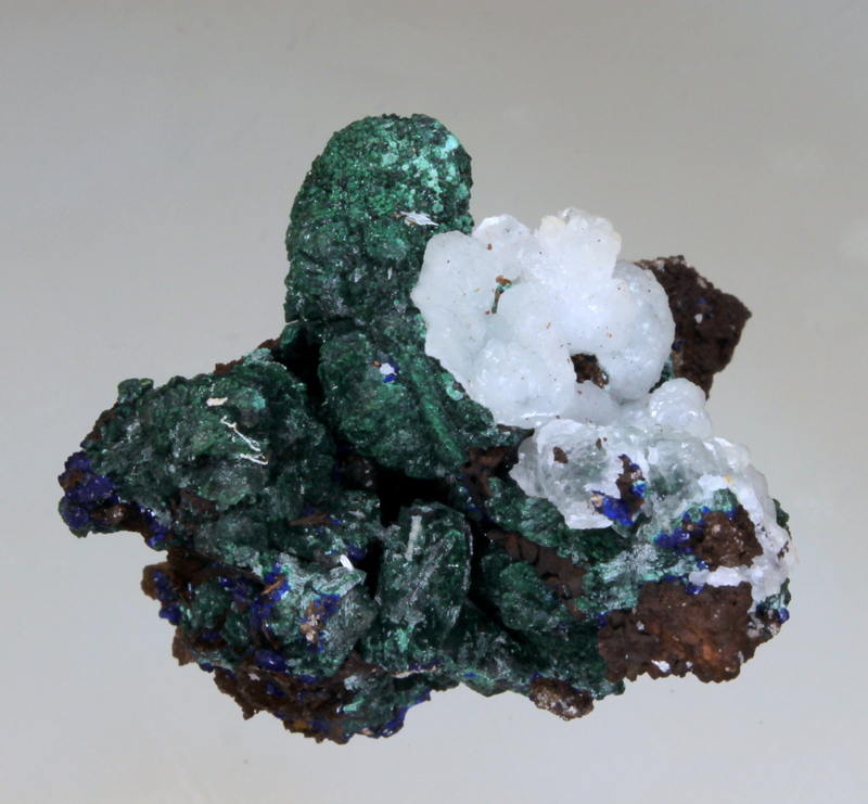 Azurite Malachite Calcite Malachite Psm Azurite & Cerussite