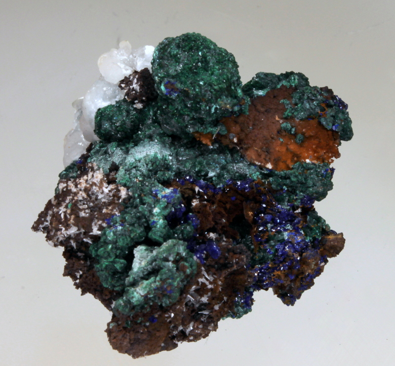 Azurite Malachite Calcite Malachite Psm Azurite & Cerussite