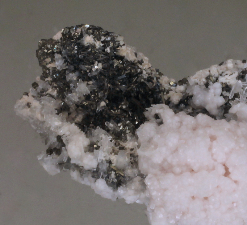 Rhodochrosite Arsenopyrite & Quartz