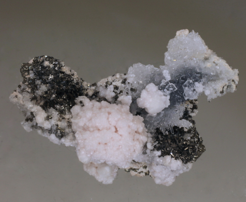 Rhodochrosite Arsenopyrite & Quartz