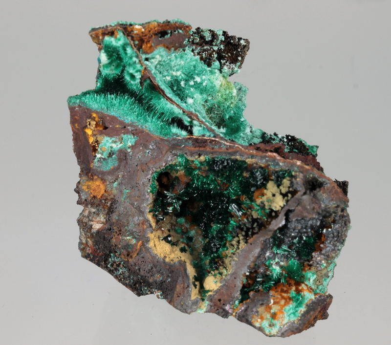 Brochantite & Malachite