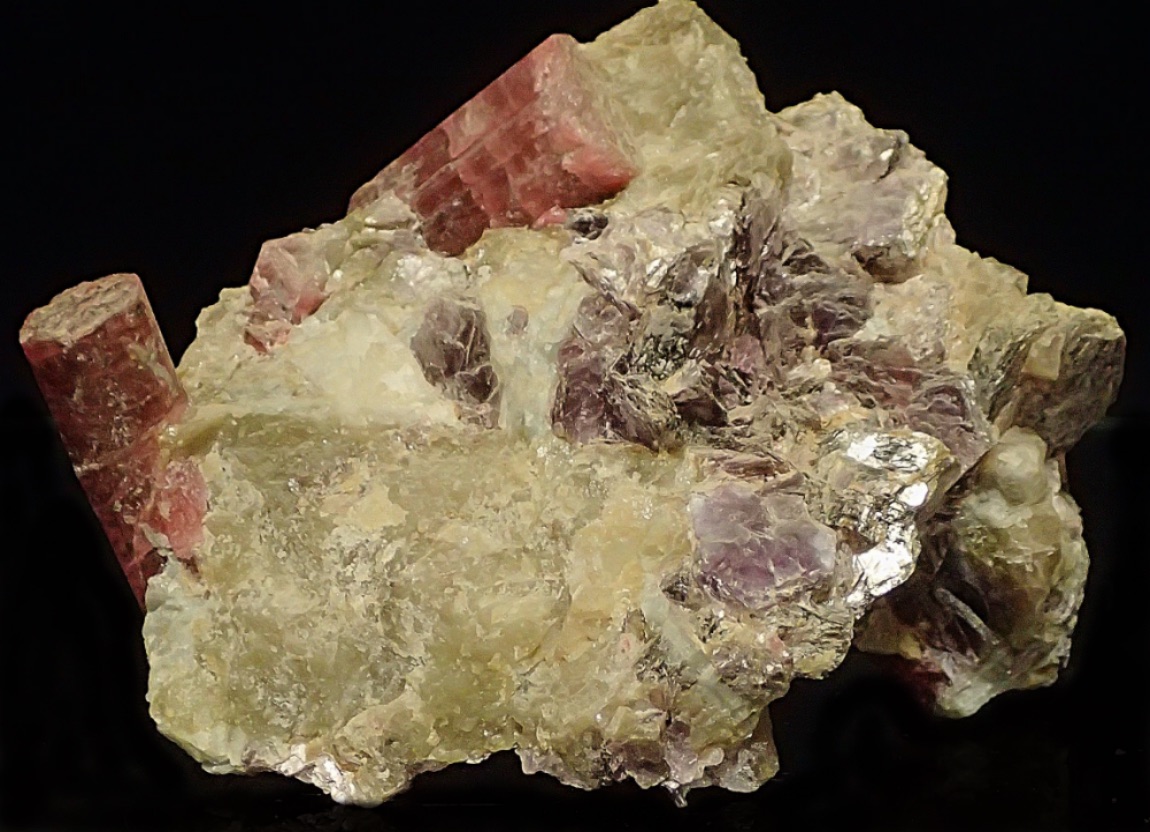 Rubellite & Lepidolite